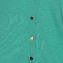Louis Vuitton Green Fabric Sweater L