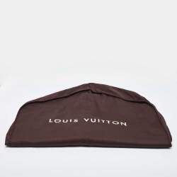 Pre Owned Louis Vuitton Red Crepe Brooch Detail Short Dress M