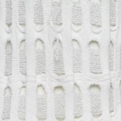 Pre Owned Louis Vuitton White Patterned Knit Full Sleeve Sweater Top M
