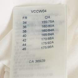 Louis Vuitton White Cotton Utility Mini Dress S