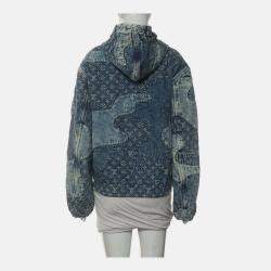 Louis Vuitton Monogram Patchwork Denim Hoodie