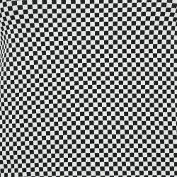 Pre Owned Louis Vuitton Black/White Micro Checked Jersey Top M