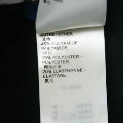 Louis Vuitton Black Technical Jersey Flared Pants M