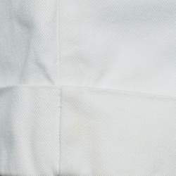 Louis Vuitton White Denim Tapered Shorts S