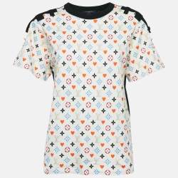 Louis Vuitton Multicolor Monogram Game On Print Cotton T-Shirt M