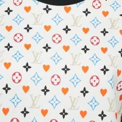 Louis Vuitton Multicolor Monogram Game On Print Cotton T-Shirt M