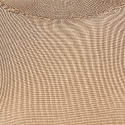 Pre Owned Louis Vuitton Beige Silk Blend Sweatshirt S