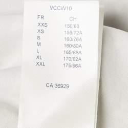 Louis Vuitton Brown Monogram Graphic Print Jersey Top XS