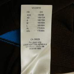Pre Owned Louis Vuitton Multicolor Wool Blend Jersey Mini Dress L
