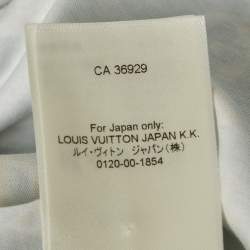 Louis Vuitton Blue Monogram Chain Detail Mini Dress XS