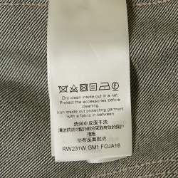 Louis Vuitton Golden Denim Tailcoat Jacket S