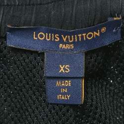 Louis Vuitton Black Lurex Knit Jogger Pants XS