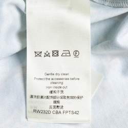 Pre Owned Louis Vuitton Multicolor Mix Monogram Cotton Chain Crew Neck T-Shirt XS