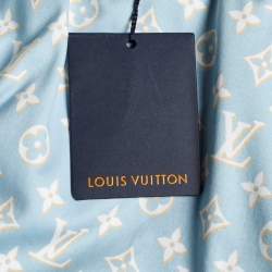 Pre Owned Louis Vuitton Multicolor Mix Monogram Cotton Chain Crew Neck T-Shirt XS