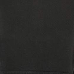 Louis Vuitton Black Cotton Knit Hooded Sweatshirt XS