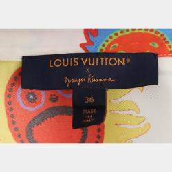 Pre Owned Louis Vuitton x Yayoi Kusama Multicolor Silk Printed Pajamas Shirt FR 36
