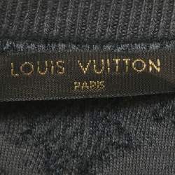 Louis Vuitton Grey Christopher Nemeth Rope Print Jersey Crewneck T-Shirt S