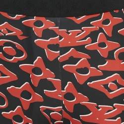 Louis Vuitton x Urs Fisher Red/Black Printed Jersey Leggings S