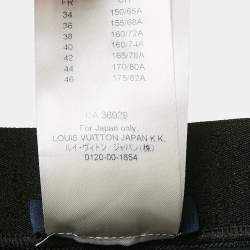 Louis Vuitton Grey Monogram Print Jersey Shorts M