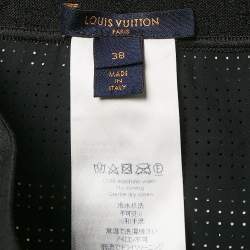 Louis Vuitton Grey Monogram Print Jersey Shorts M