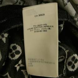 Louis Vuitton Metallic Monogram Lurex Knit Track Pants XS