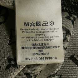 Louis Vuitton Metallic Monogram Lurex Knit Track Pants XS