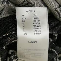 Louis Vuitton Metallic Monogram Lurex Knit Track Pants XS