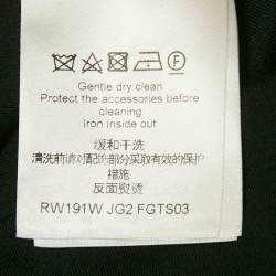 Louis Vuitton Black Cotton Studded Crew Neck T-Shirt S