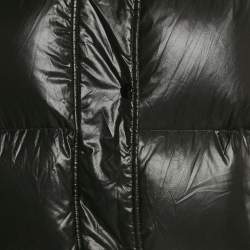 Louis Vuitton Black Nylon Hooded Puffer Jacket M