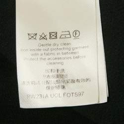Pre Owned Louis Vuitton Black Jersey Monogram Pocket T-Shirt XS