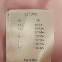 Louis Vuitton Pink World Tour Stamp Print Cotton Crew Neck T-Shirt M