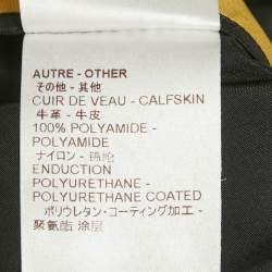 Pre Owned Louis Vuitton Multicolor Silk Blend Paneled Trousers S