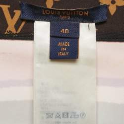 Louis Vuitton Multicolor Printed Jersey Shorts M
