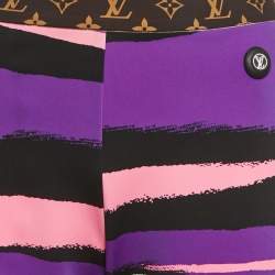Louis Vuitton Multicolor Printed Jersey Shorts M