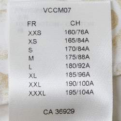 Louis Vuitton Beige Monogram Cotton Long Sleeve Shirt XXL