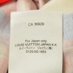 Louis Vuitton Multicolor Printed Cotton Crew Neck T-Shirt L