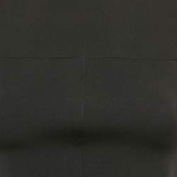 Louis Vuitton Black Jersey Peplum Top S