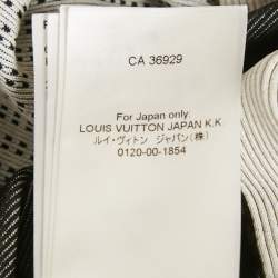 Pre Owned Louis Vuitton Grey Rib Knit Active Leggings S