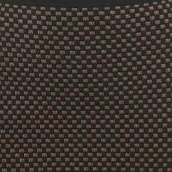 Louis Vuitton Black Check Lurex Knit Mini Skirt XS