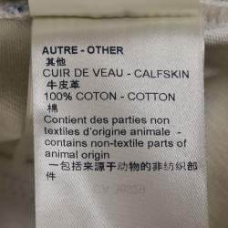 Pre Owned بنطلون جينز لوي فيتون دينم أزرق مونوغرام بخصر مرتفع مقاس صغير - سمول خصر 23 بوصة