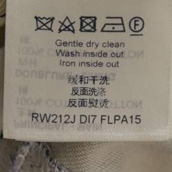 Pre Owned بنطلون جينز لوي فيتون دينم أزرق مونوغرام بخصر مرتفع مقاس صغير - سمول خصر 23 بوصة