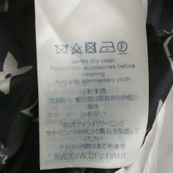 Pre Owned Louis Vuitton Black Monogram Print Nylon Jogging Pants M 