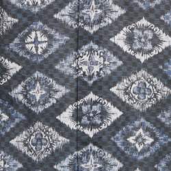 Pre Owned Louis Vuitton Blue/Grey Logo Print Cotton Long Sleeve Shirt M