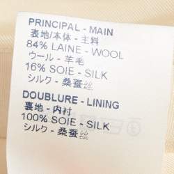 مملوكة مسبقًا Louis Vuitton Red Printed Crepe Leather Trim Shift Dress M