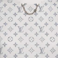 Pre Owned Louis Vuitton White Monogram Cotton T-Shirt XS