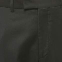 Pre Owned Louis Vuitton Black Tailored Formal Trousers L