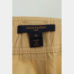 Pre Owned Louis Vuitton Belted Pants