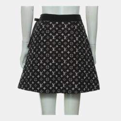 Pre Owned Louis Vuitton Quilted Monogram Skirt
