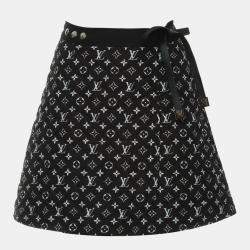 Pre Owned Louis Vuitton Quilted Monogram Skirt