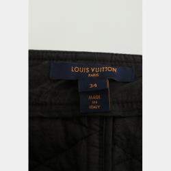 Pre Owned Louis Vuitton Quilted Monogram Skirt